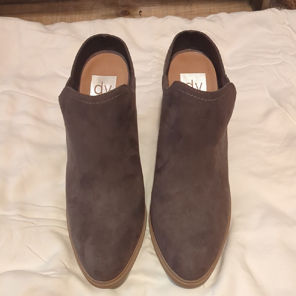 DV by Dolce Vita Brown Mule Bootie - 11
